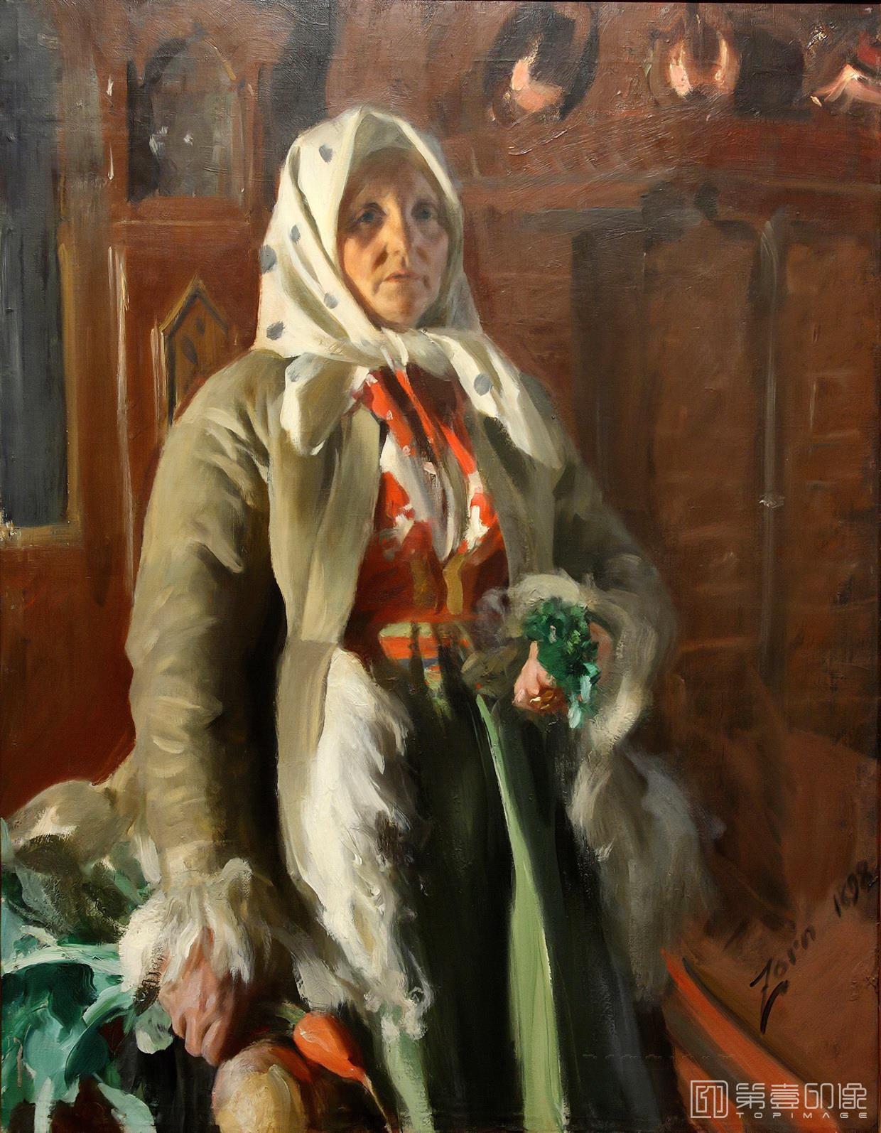 油画-安德斯·佐恩 Anders Zorn作品-11